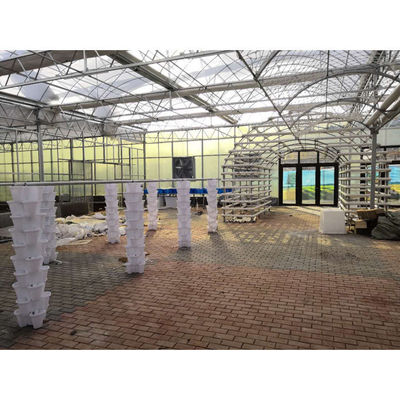 プラスチックの現代的な積み重ね式垂直花盆 基質栽培用