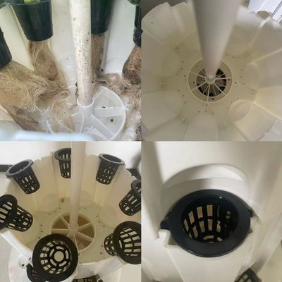 バルコニー エアロポニック 栽培塔 水産物 垂直 庭園 システム 水産物 室内 プランテーション アナナス タイプ 垂直