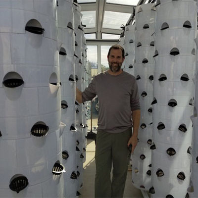 水栽培温室 屋外 室内 庭園 植物 垂直 プラスチック 塔 栽培 システム 塔 鍋